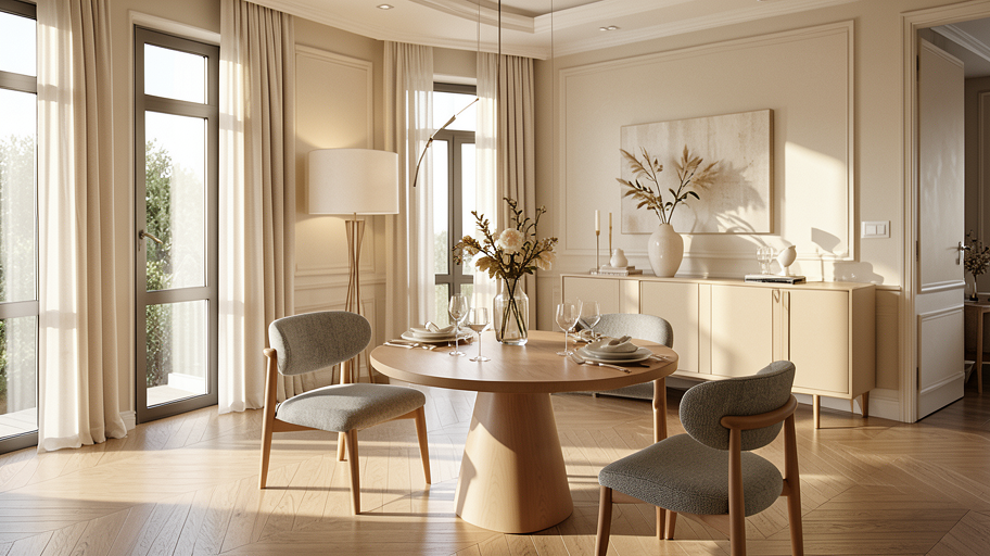 Cone Beech Dining Table