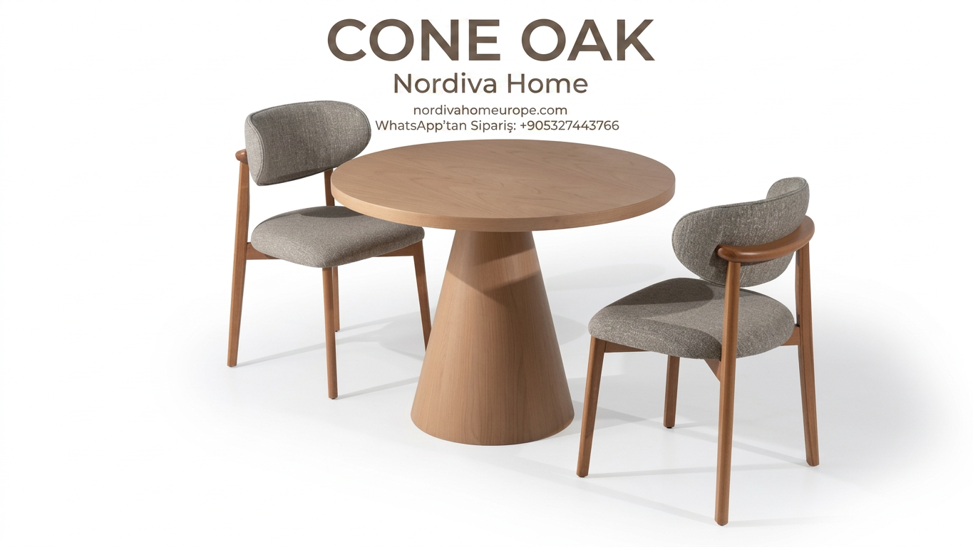 Cone Beech Dining Table