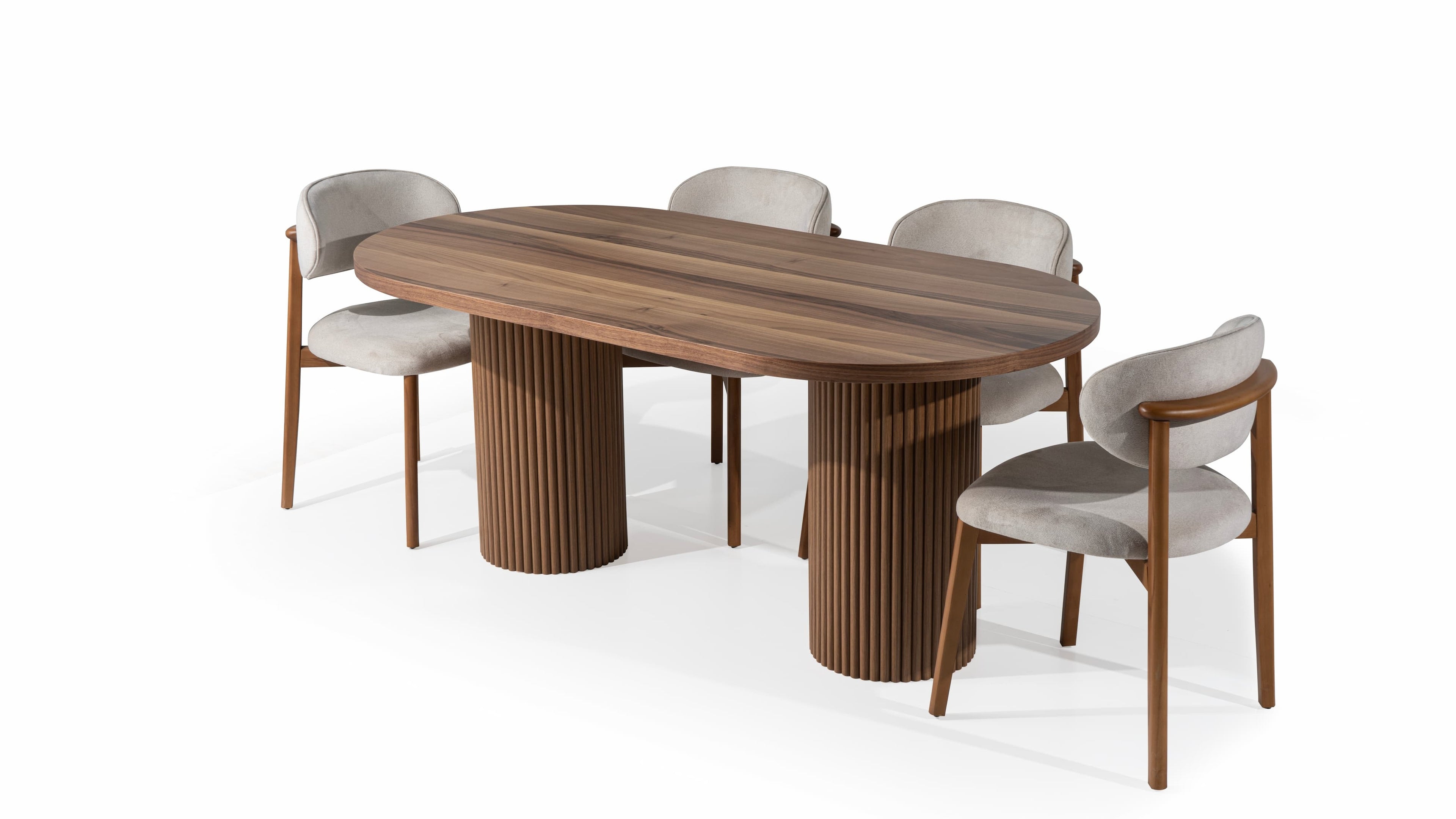 Heritage Walnut Dining Table