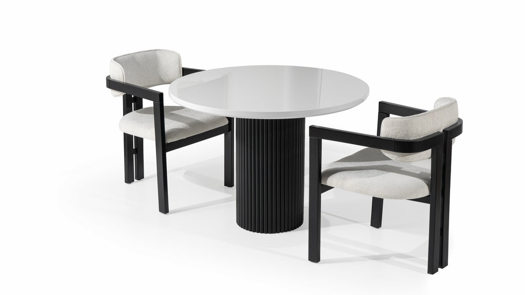 Nordic Contrast Dining Table