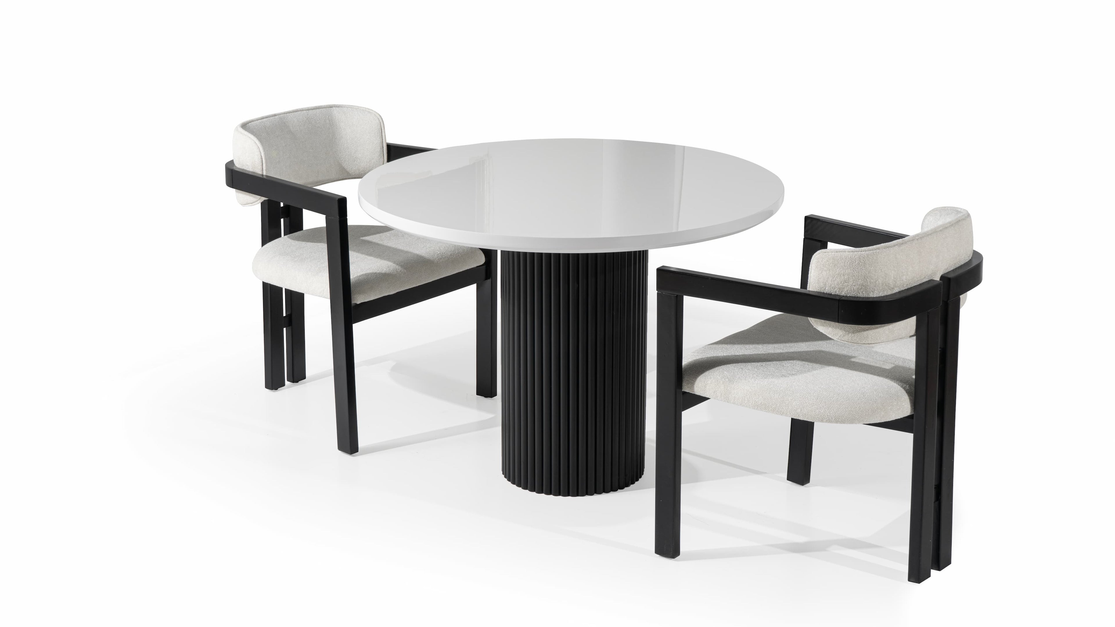 Nordic Contrast Dining Table