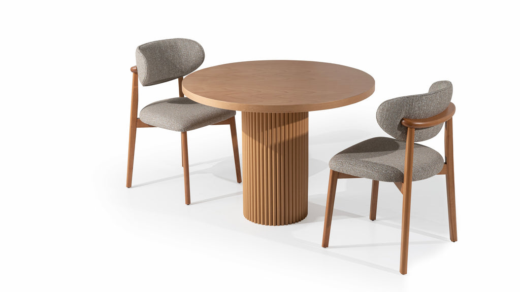 Flute Beech Dining Table