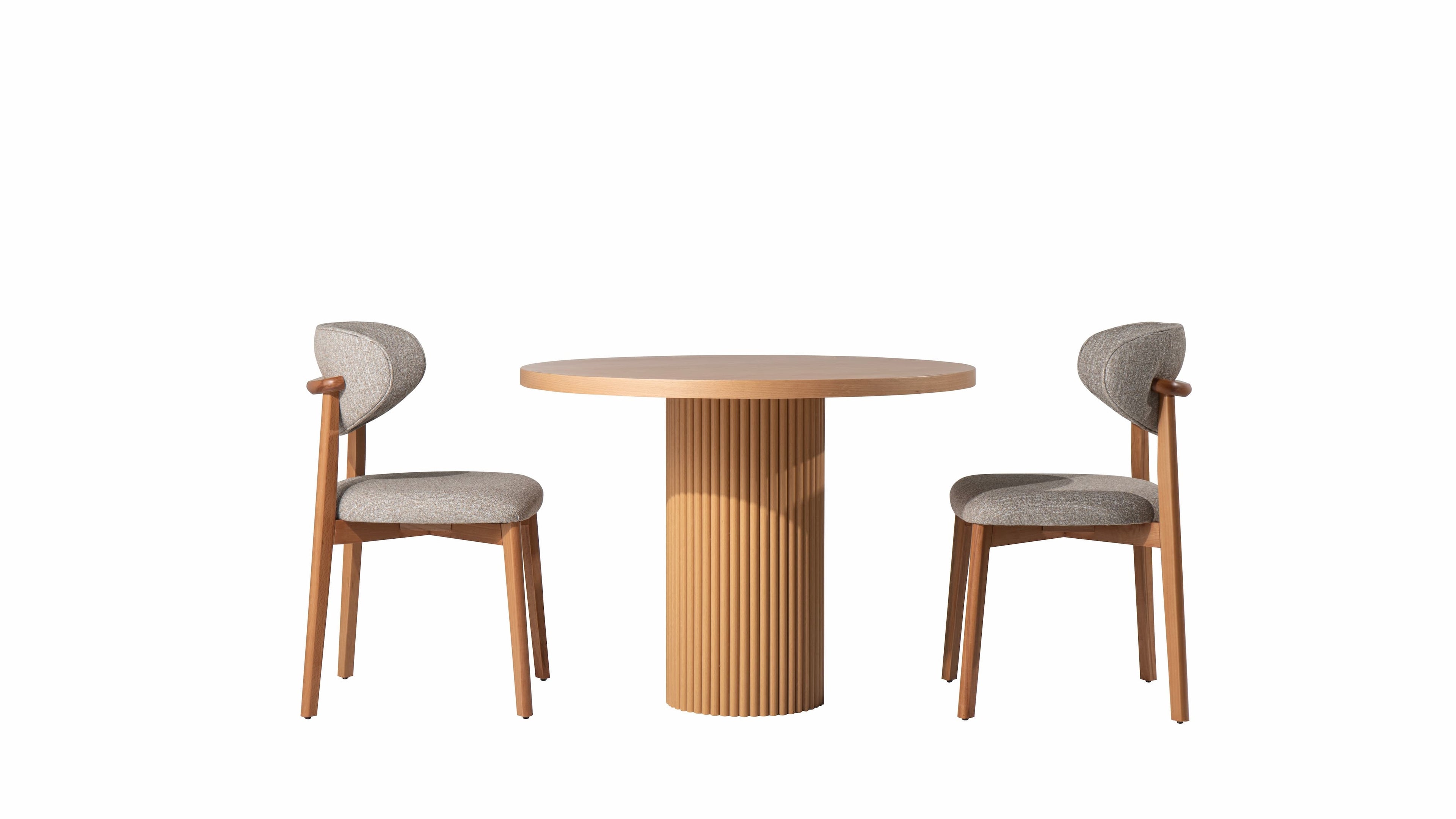 Flute Beech Dining Table