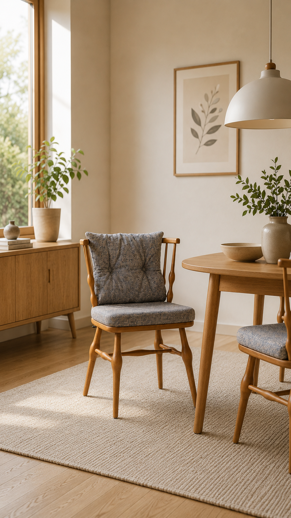 Spindle Retro Chair