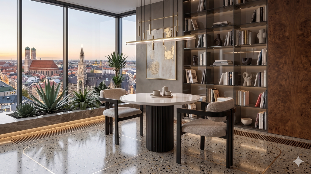 Nordic Marble Dining Table