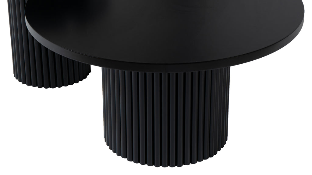 Metro Triple Coffee Tables | Black | 3 pcs