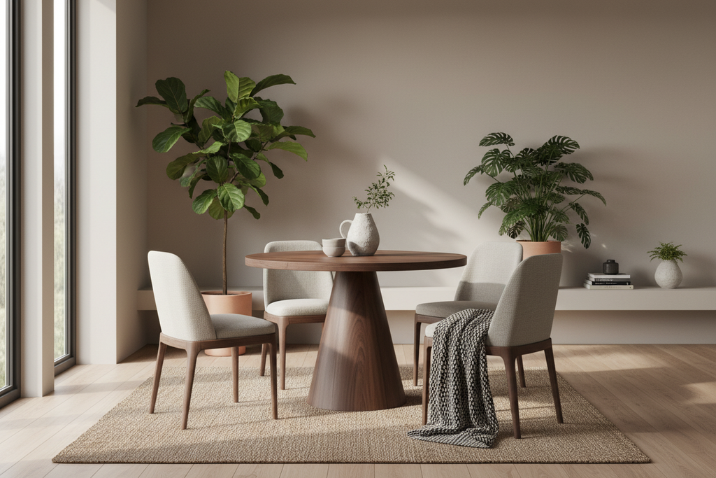 Cone Walnut Dining Table