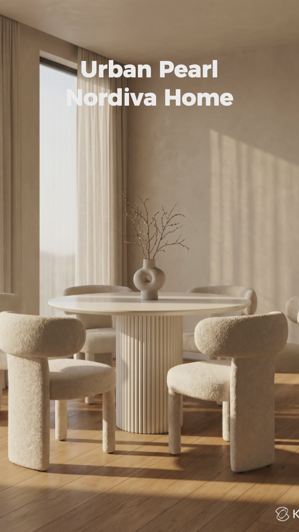 Urban Pearl Dining Table