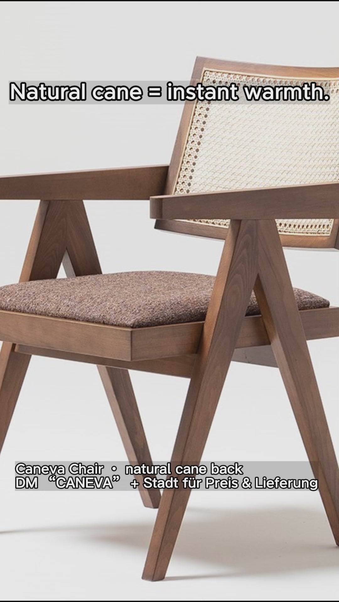 Caneva Chair | Modern Upholstered Dining Chair for Home & Office