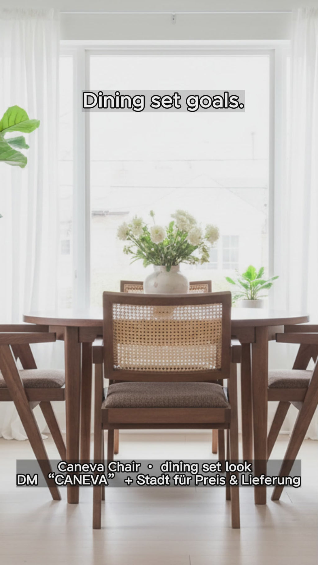 Caneva Chair | Modern Upholstered Dining Chair for Home & Office