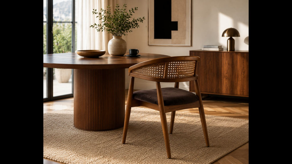 Caneva Chair | Modern Upholstered Dining Chair for Home & Office