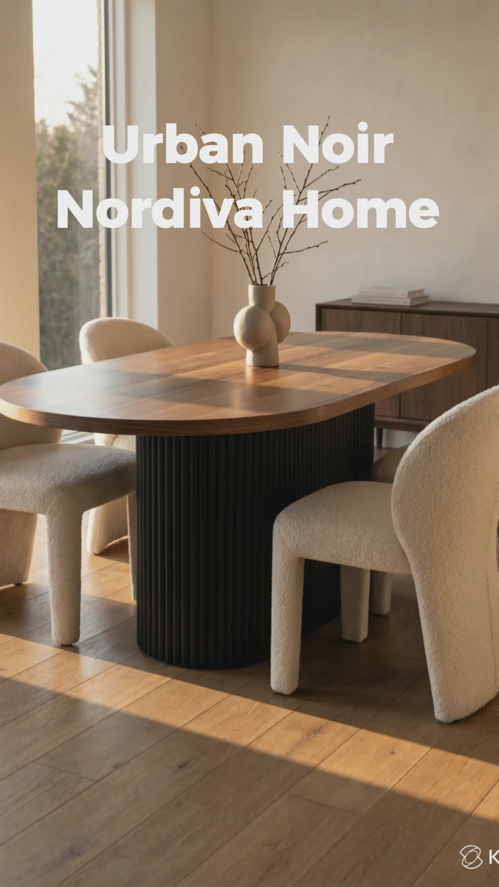 Urban Noir Dining Table
