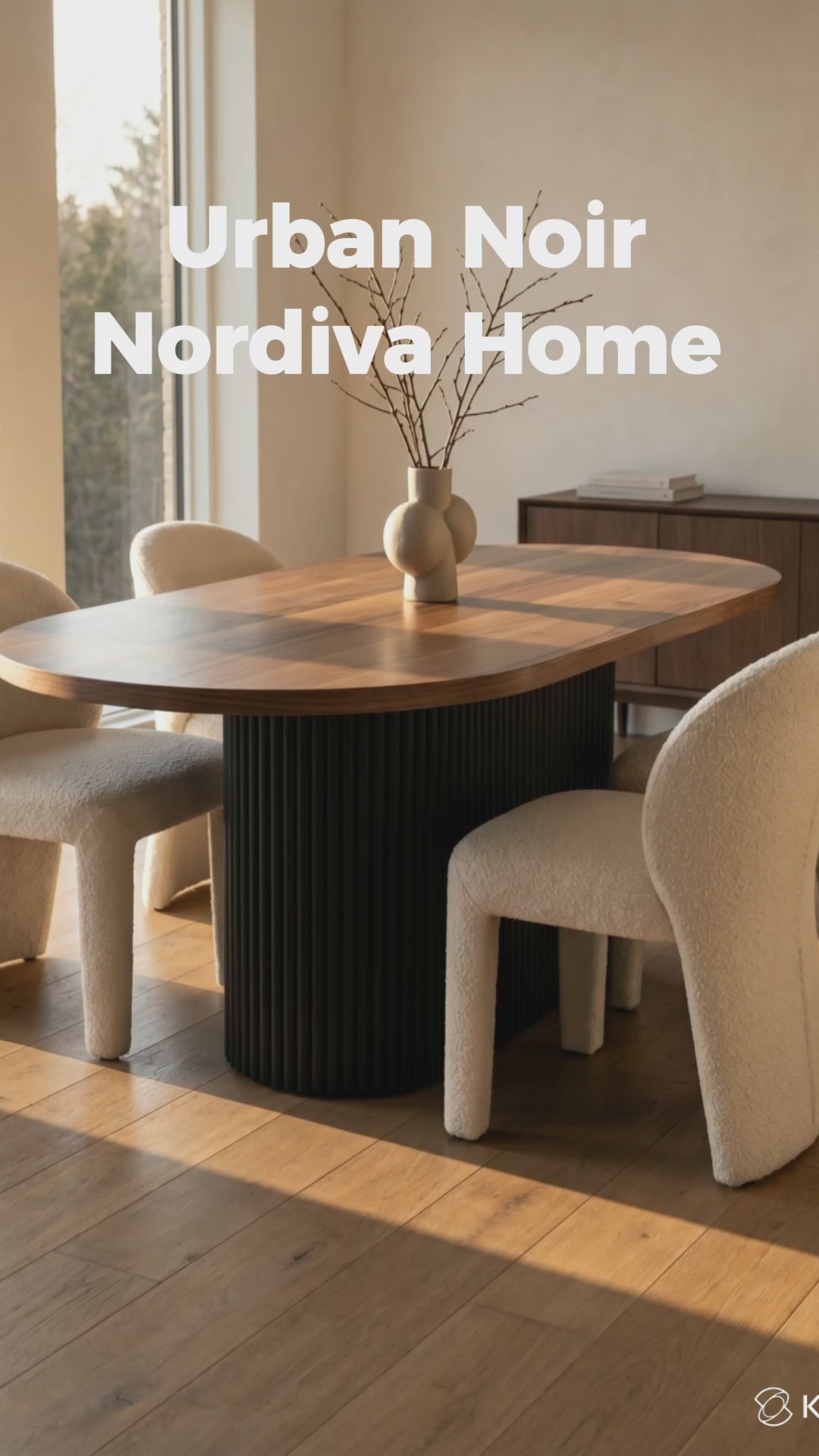 Urban Noir Dining Table